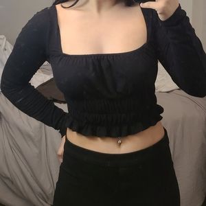 Square neck longsleeve